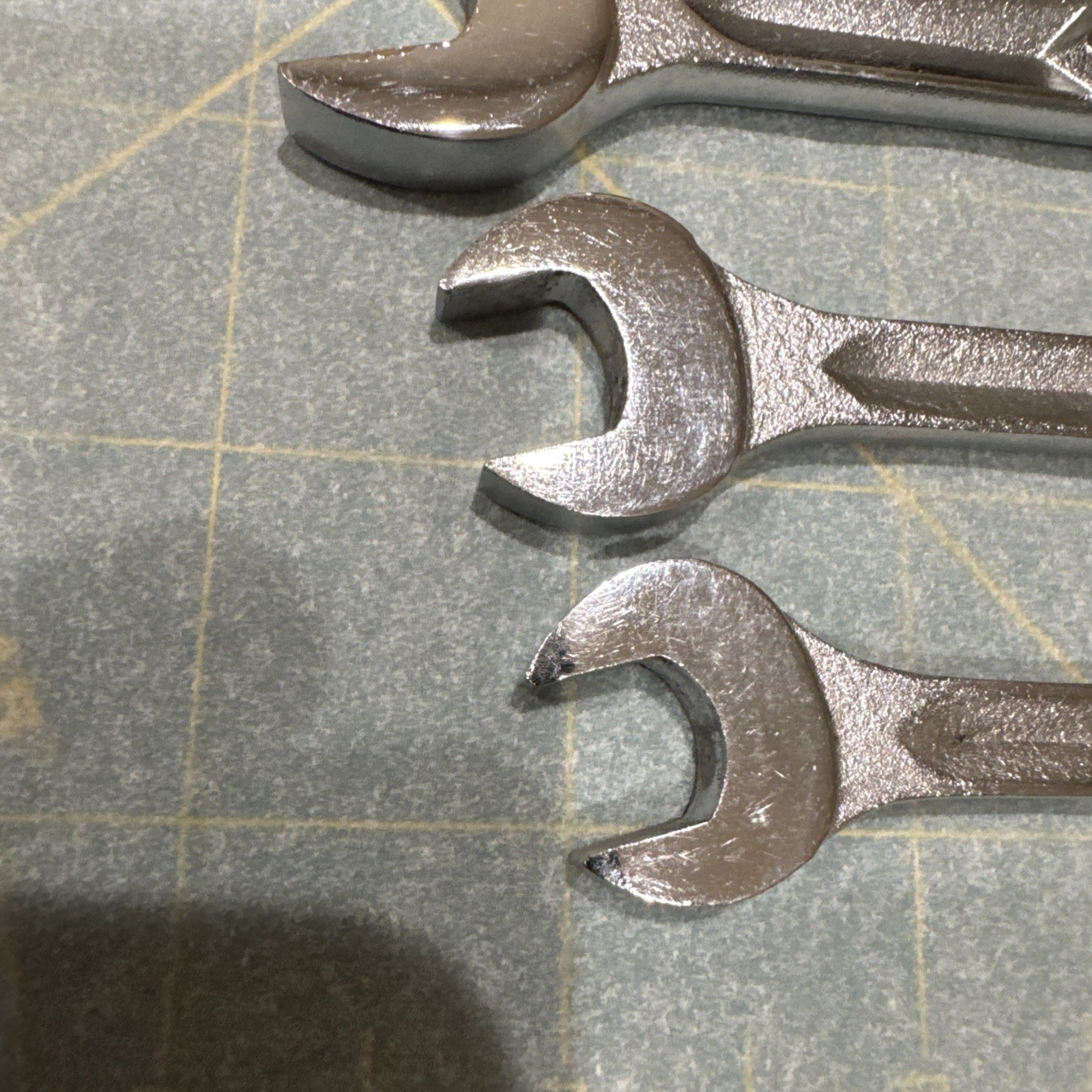 Vintage Thorsen 8 Piece Metric Combination Wrench Set Made in USA
