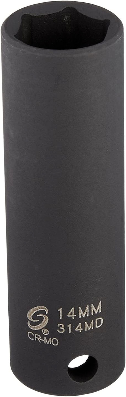 Sunex 314MD 3/8″ Drive, 6 Point, Deep Impact Socket 14MM