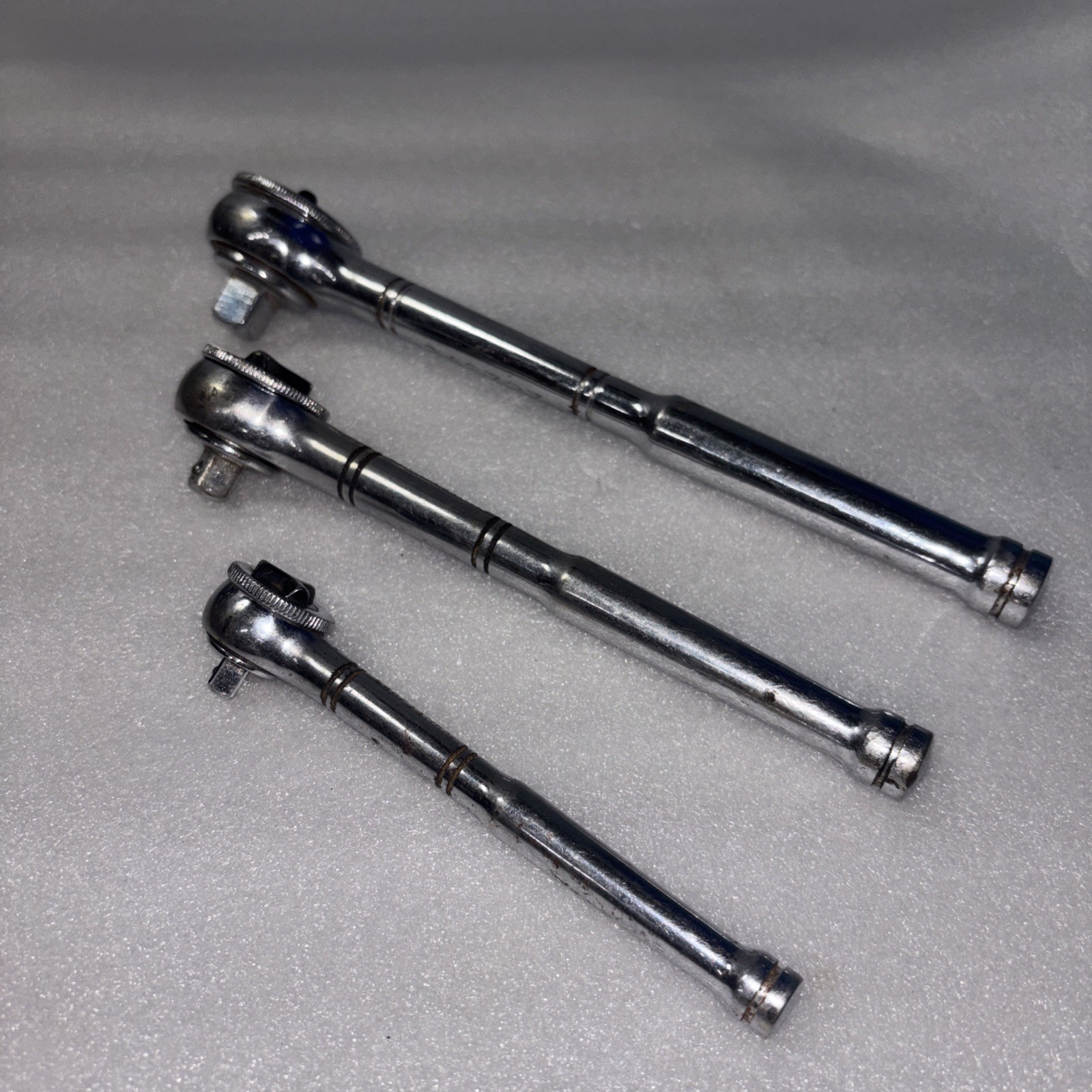 Craftsman Thumbwheel Tri-Wing Ratchet Set 1/4″ 3/8″ 1/2″ Drive 43795 43796 43797