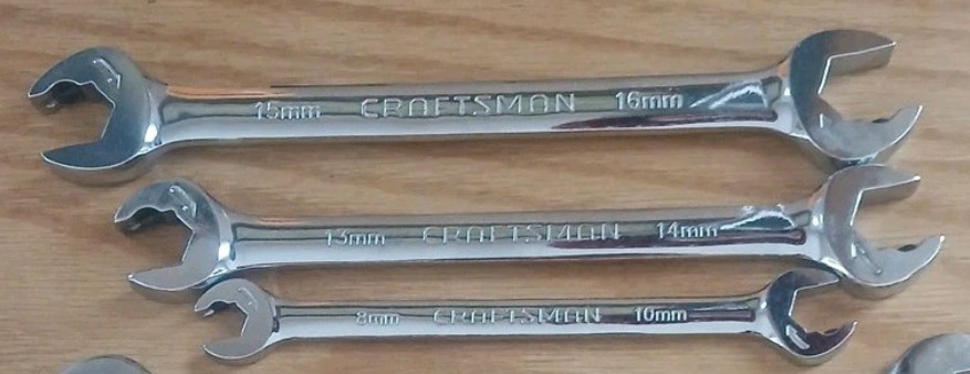 Craftsman Professional Z Series Double Sided Speed Wrenchs Set Of 3 Metric