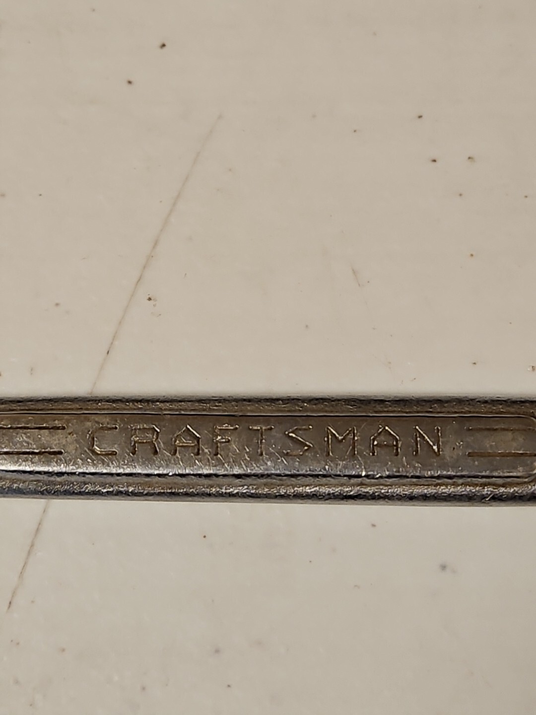 Craftsman 5/8″ x 3/4″ Open End Wrench Forged In USA Silver Color