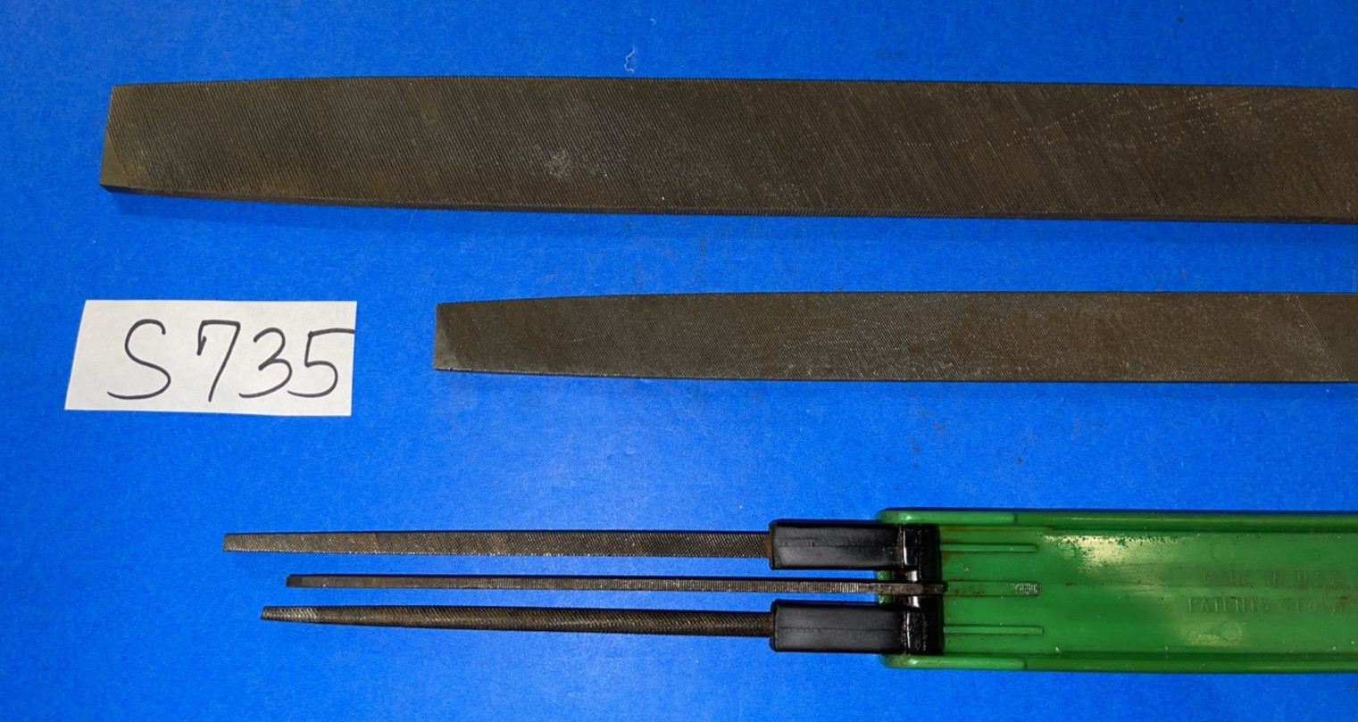 MATCO TOOLS 5 PIECE ASSORTED FILES 5 INCHES TO 19 INCHES LONG