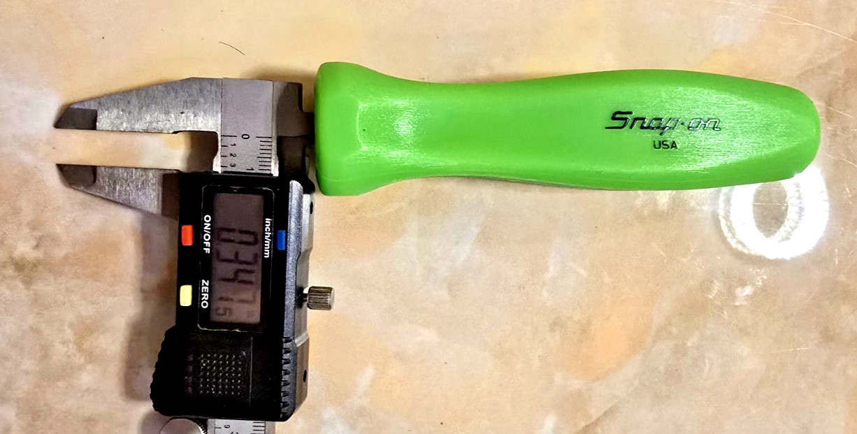 Snap-On ™ Green Replacement Repair 1/4″ 3/8″ 1/2″ RATCHET HARD PLASTIC HANDLE