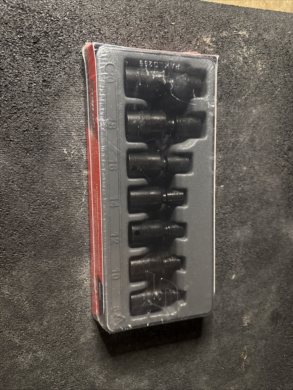 For Snap On Tools 207IPFLE 7pc Combination Dr Torx Impact Swivel Socket Set