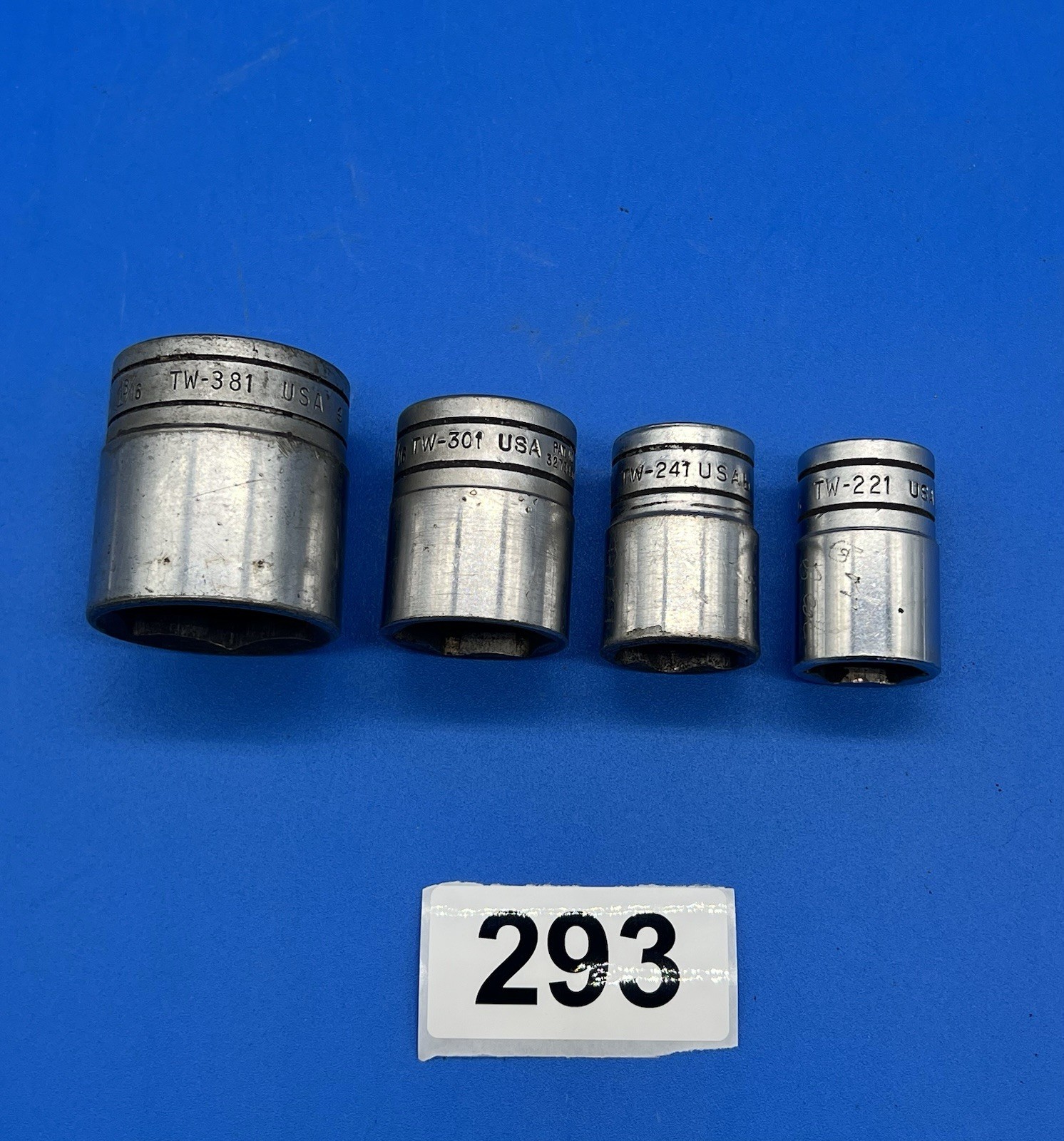 Snap-On Tools 1/2” Shallow Socket Set TW Series 4 Pieces