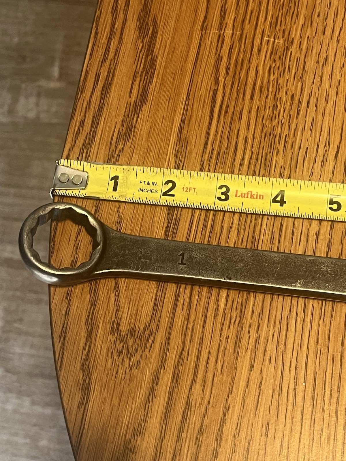 1″ open end box wrench MAC 12pt 15 inches long