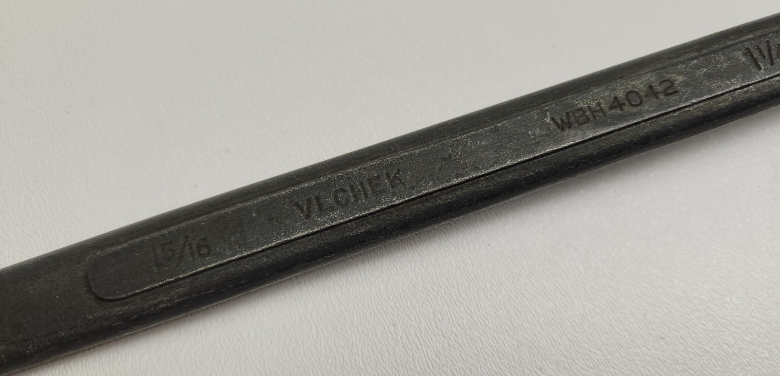 Vintage VLCHEK Double Box End Offset Wrench 1-5/16″ x 1-1/4″ WBH4042 Made in USA