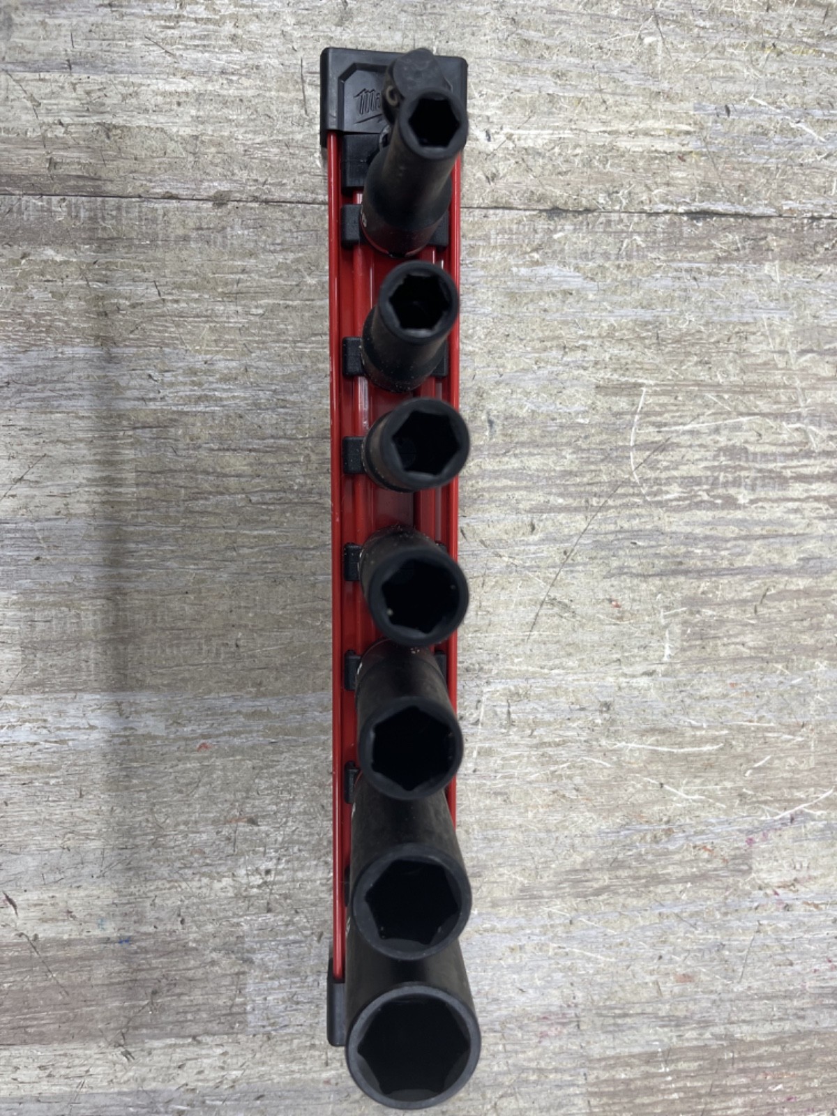 Milwaukee 3/8 Socket Set49-66-6125 to 49-66-6117 8 pieces nice like new