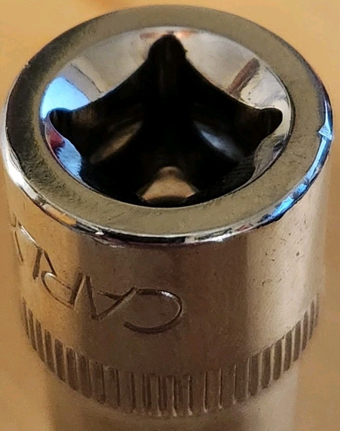 NAPA CARLYLE SH3810M 10MM HEX BIT/ALLEN CHROME S2 BIT SOCKET 3/8″ DRIVE TAIWAN