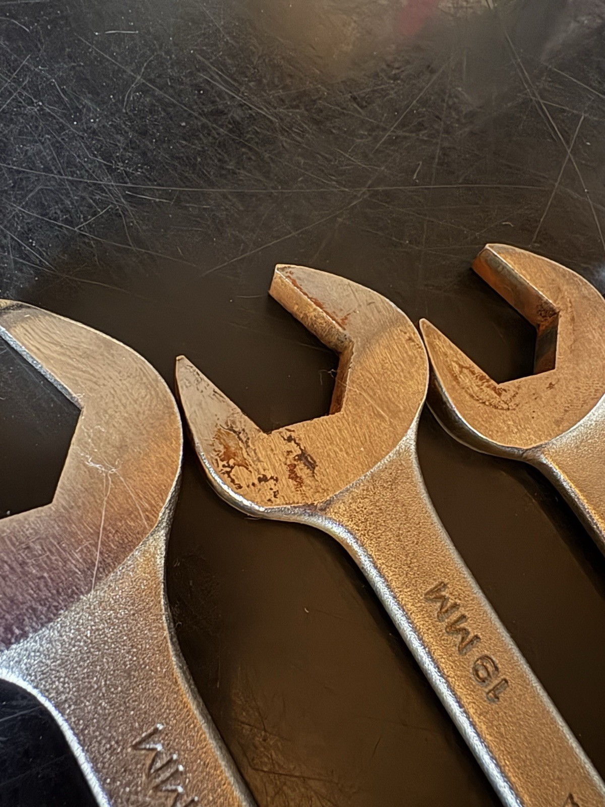 Vintage Bonney Wrench Set With Sleeve Case *missing one*