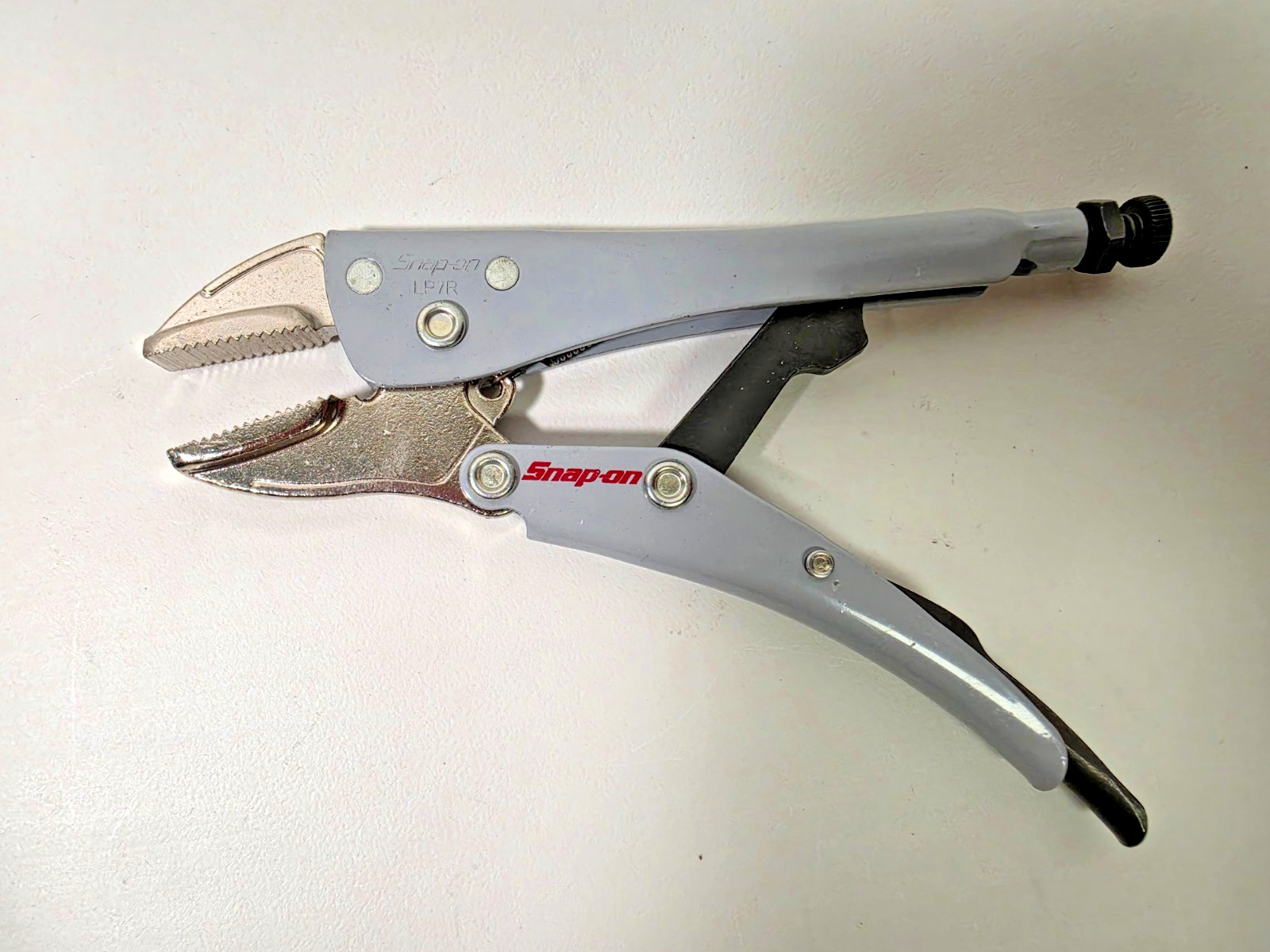 *NEW* Snap-On LP7R Straight Jaw 7” Locking Pliers FAST FREE SHIPPING!!!!