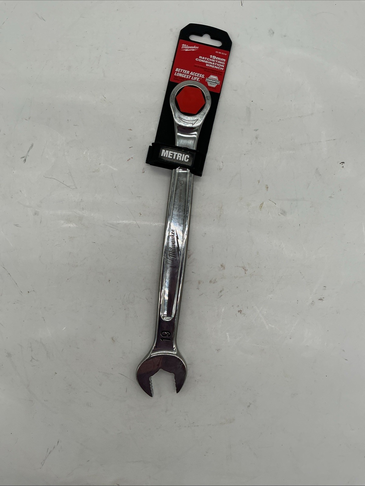 Milwaukee 45-96-9319 19MM Metric Ratcheting Combination Wrench