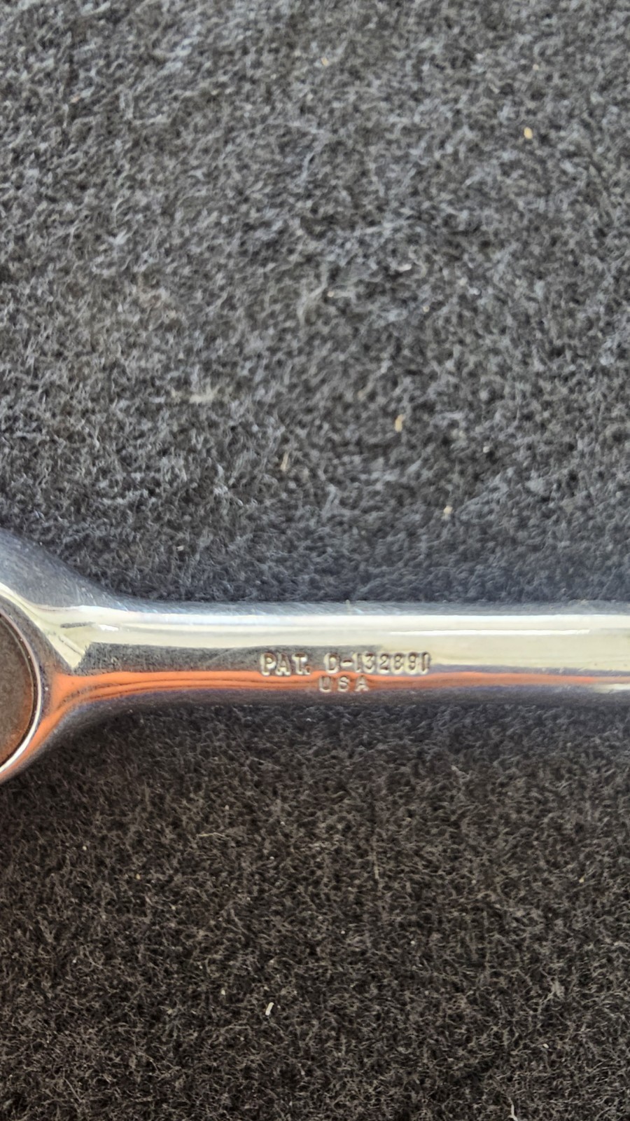Vintage Snap-on F-710-A 3/8″ Drive Ratchet USA 7 1/2 Inches