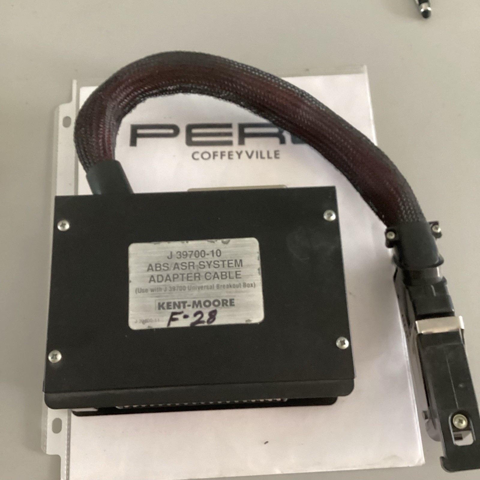 J-39700-10A 55ABS Breakout Box AND OVERLAY