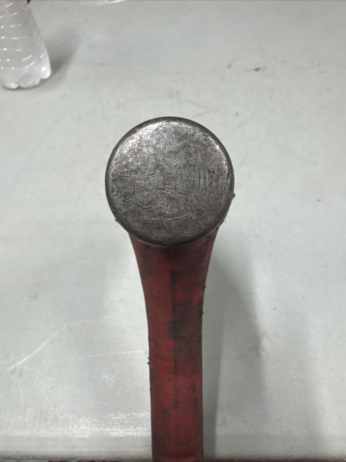 Snap On Tools 24oz. Ounce Ball Peen Dead Blow Hammer Red HBBD24 Made in USA