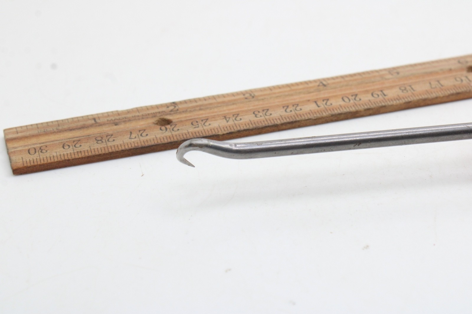 Snap-on SG4ASHB 8″ RED Soft Grip Large Red/Black Handle Heavy-Duty Hook Pick USA