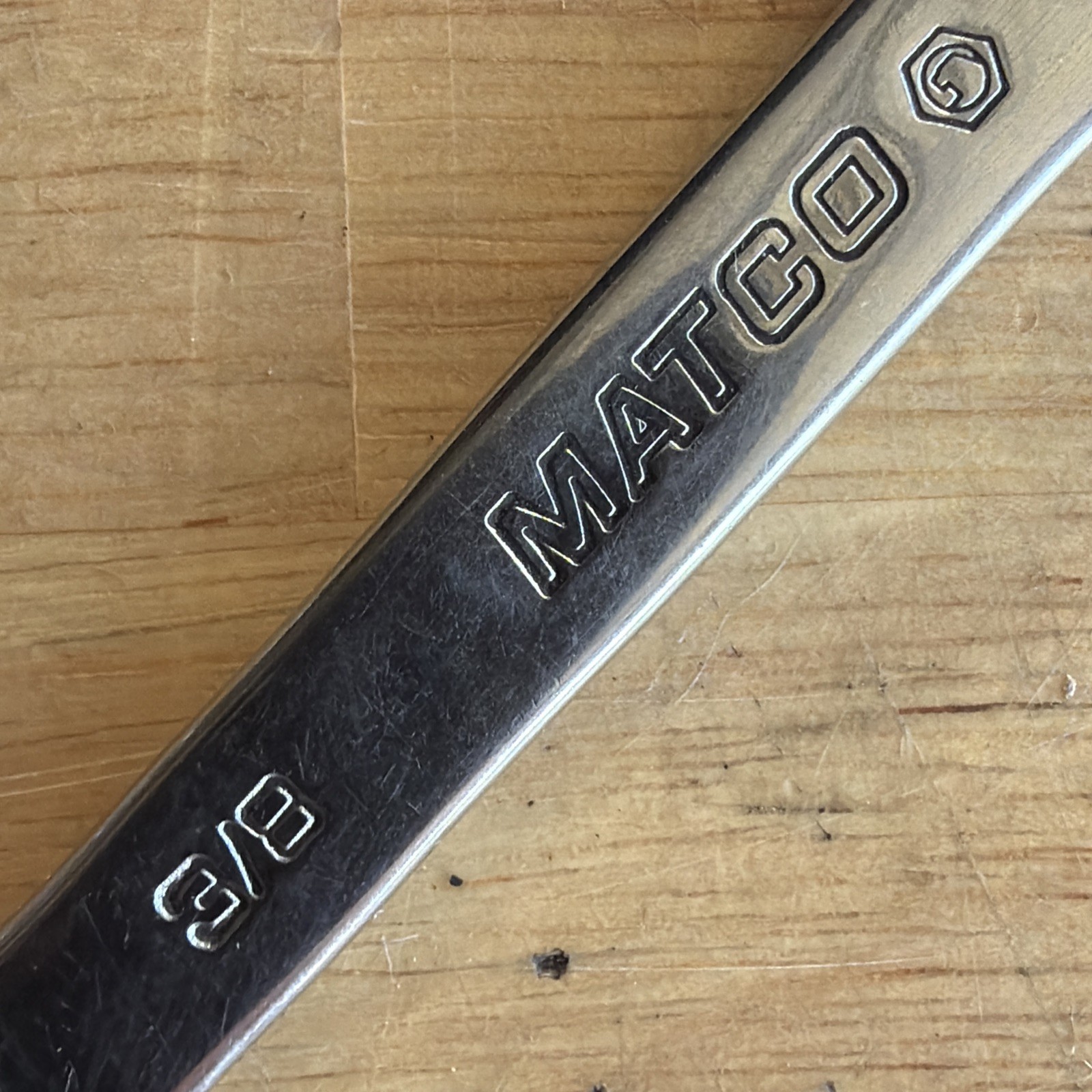 Matco Tools 3/8″ Short Stubby Ratcheting Combination Wrench 12pt GRBS1212 USA