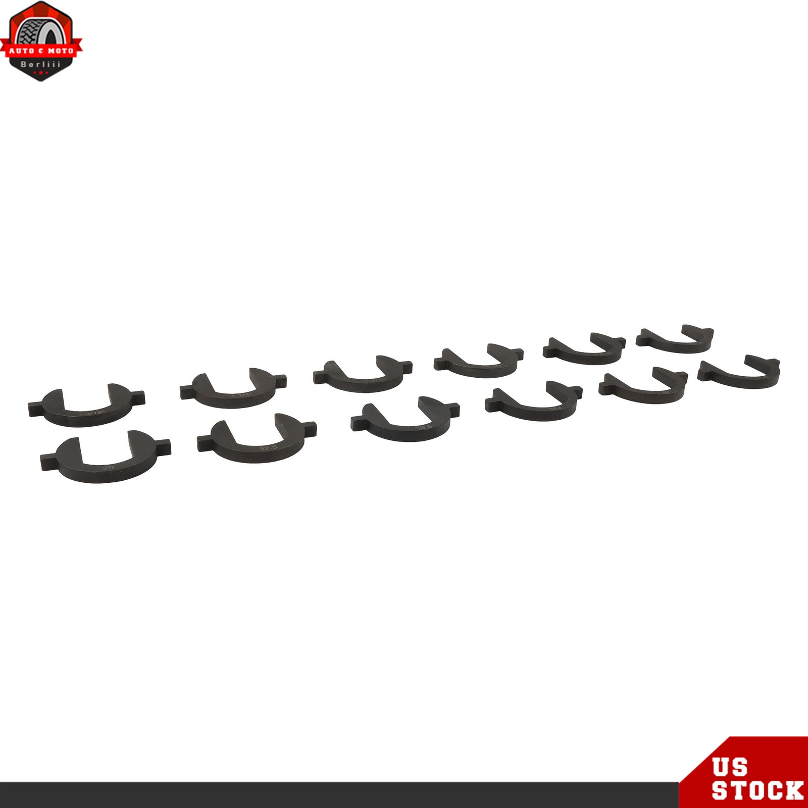 13pcs Inner Tie Rod Removal Installation Tool Set with 12 SAE & Metric Adaptors