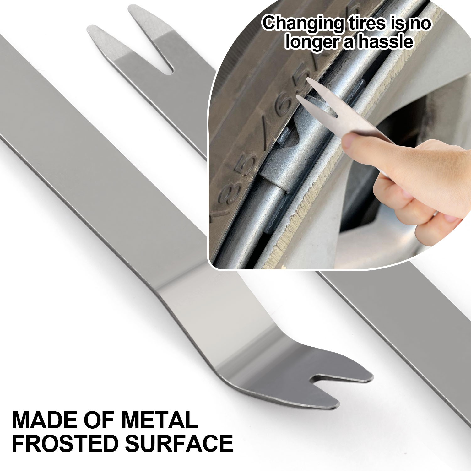6pcs Car Door Trim Removal Tool Pry Panel Dash Radio Body Clip Installer Kit Set