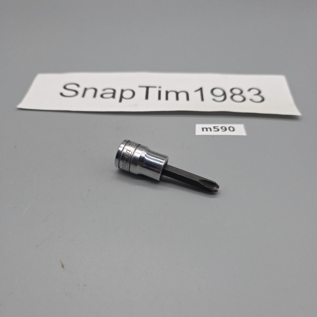 Snap-On Tools FP32A 3/8″ Drive #3 PHILLIPS Socket Drive Screwdriver USA