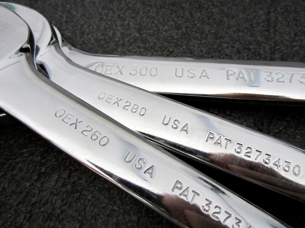 Vintage Snap-on 6pc Stubby Combination Wrenches 5/8″ to 15/16″ Underline USA