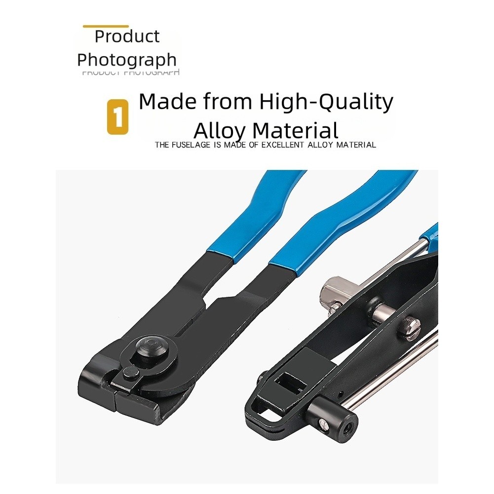 2 Piece Set Automotive For CV Joint Boot Clamp Pliers Chromium Vanadium Steel