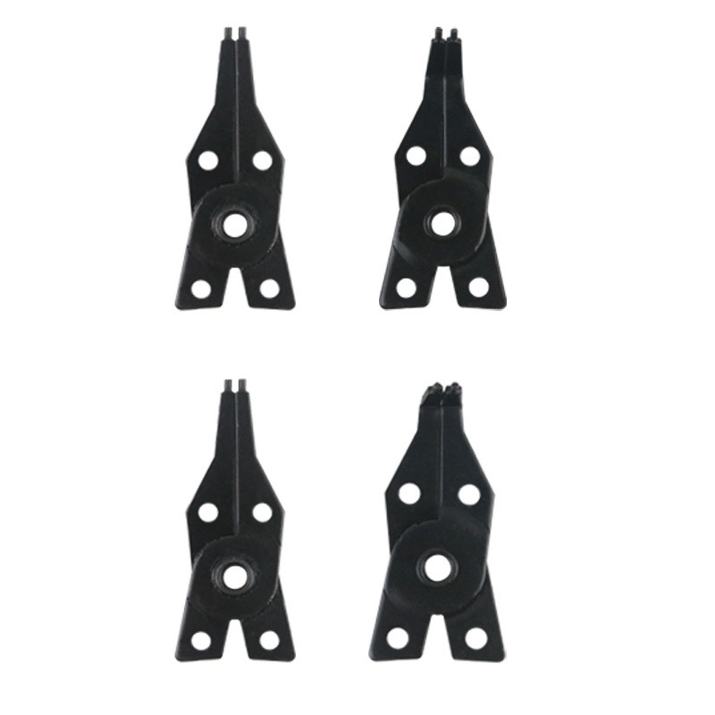 4 in 1 Snap Ring Pliers Interchangeable Tips Internal External for Auto Repair