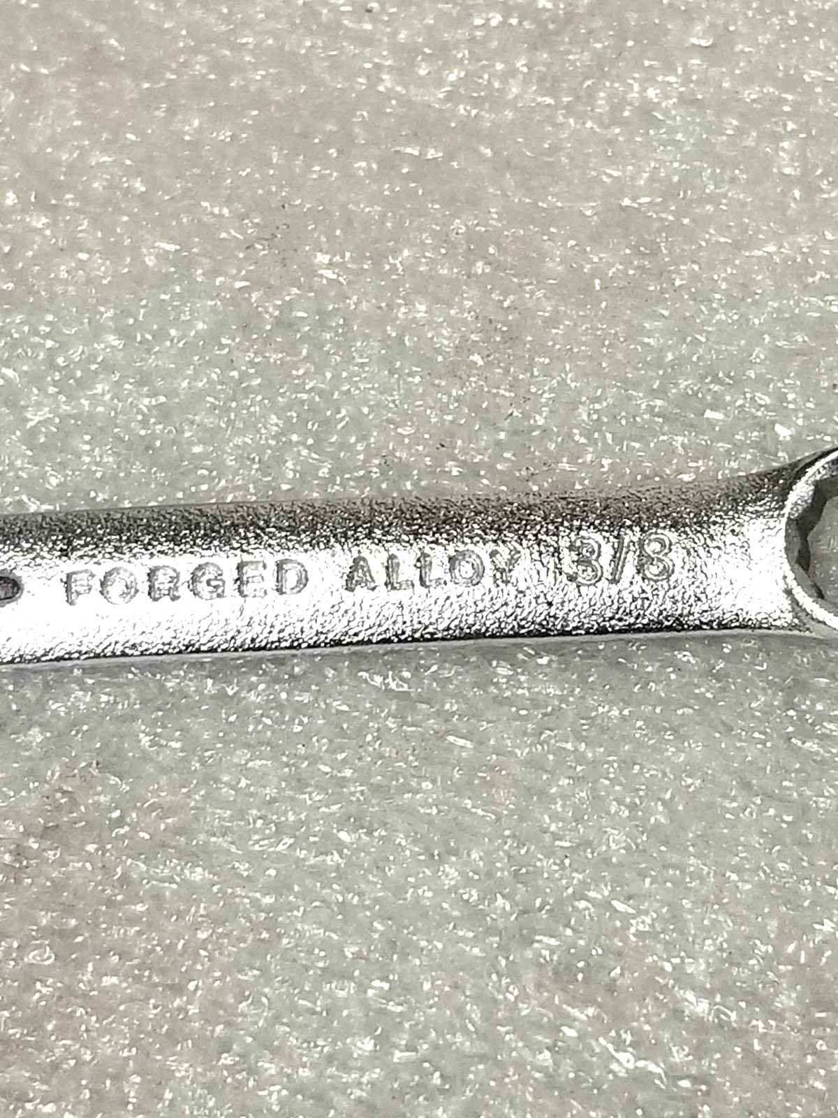 Easco 63-112 Combination Wrench 3/8″ Satin Chrome Finish Made in USA