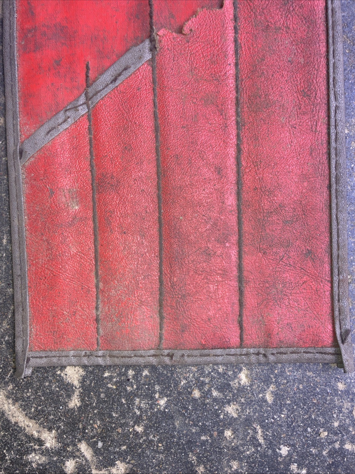 Snap-on C-46-B RED File Protector 4 Separation Case Vintage Man Cave Display B21