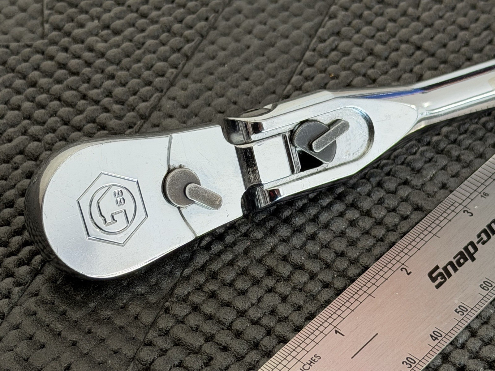 Matco 3/8” Drive 88 Tooth 11-1/2″ Locking Flex Head Ratchet USA🇺🇸 – BFR128LF