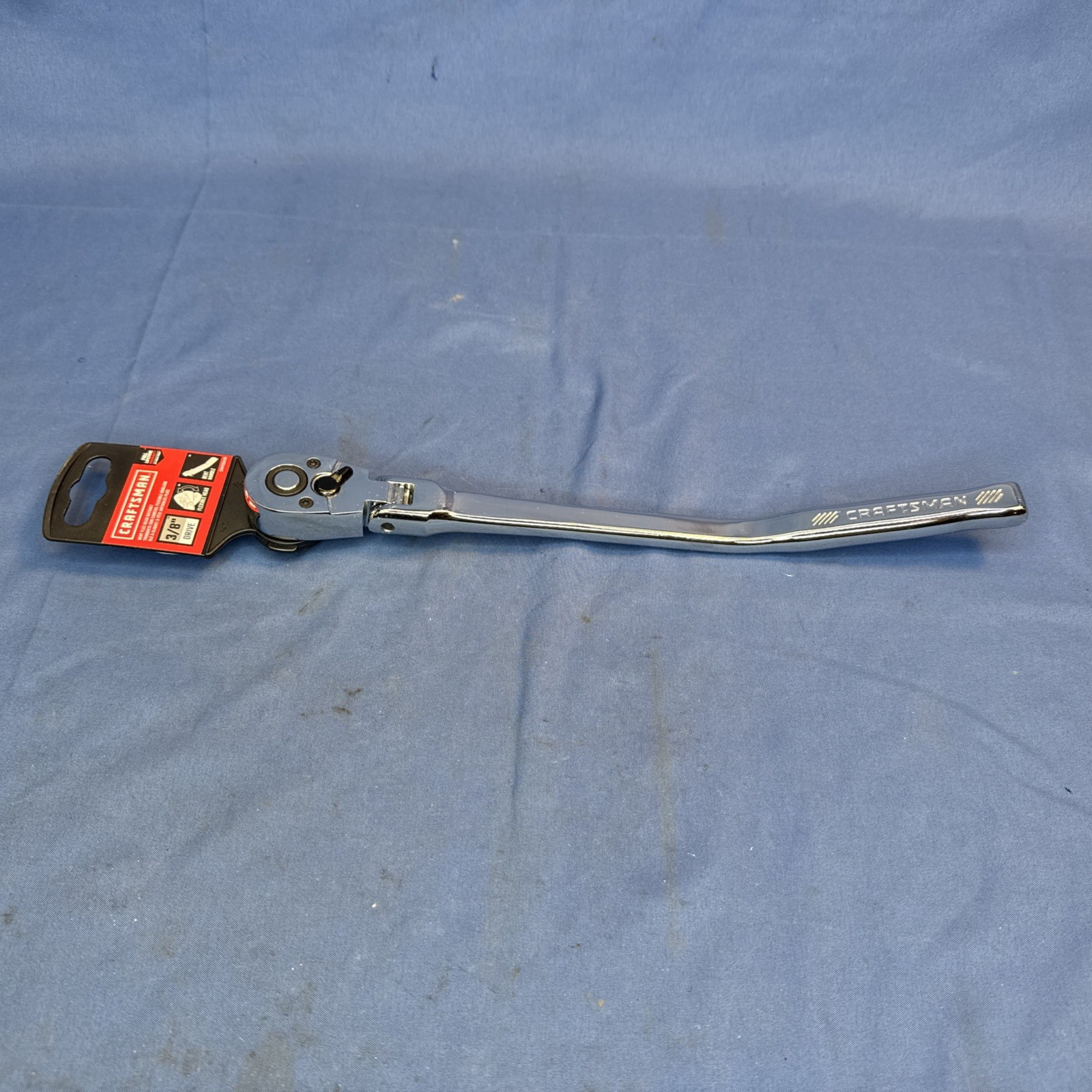 New CRAFTSMAN 12 inch 72-Tooth 3/8″ Drive Bent Flex Head Ratchet CMMT99439