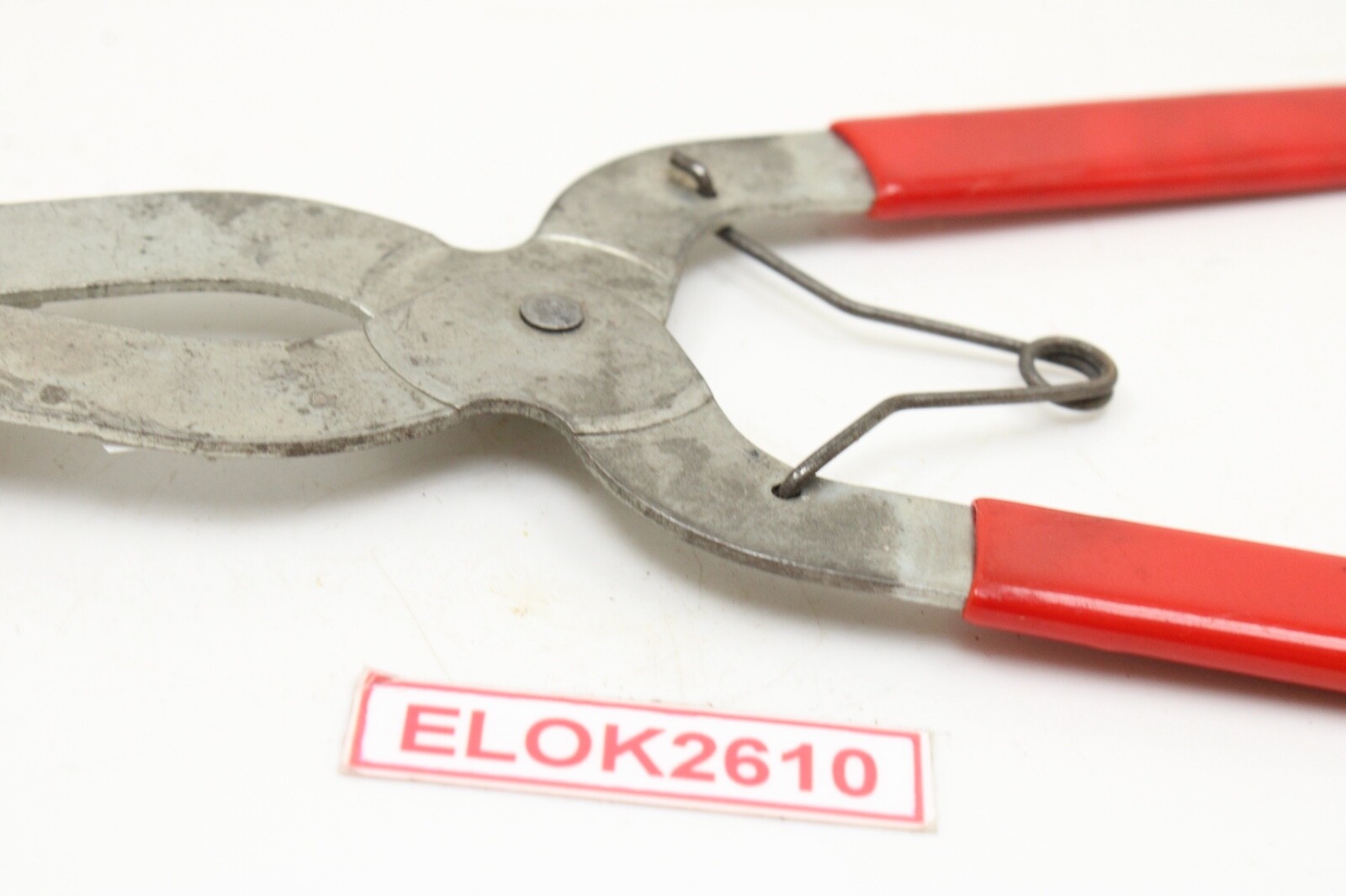 Unbranded 7″ Long Expander Pliers for Piston Rings Red Rubber Handle