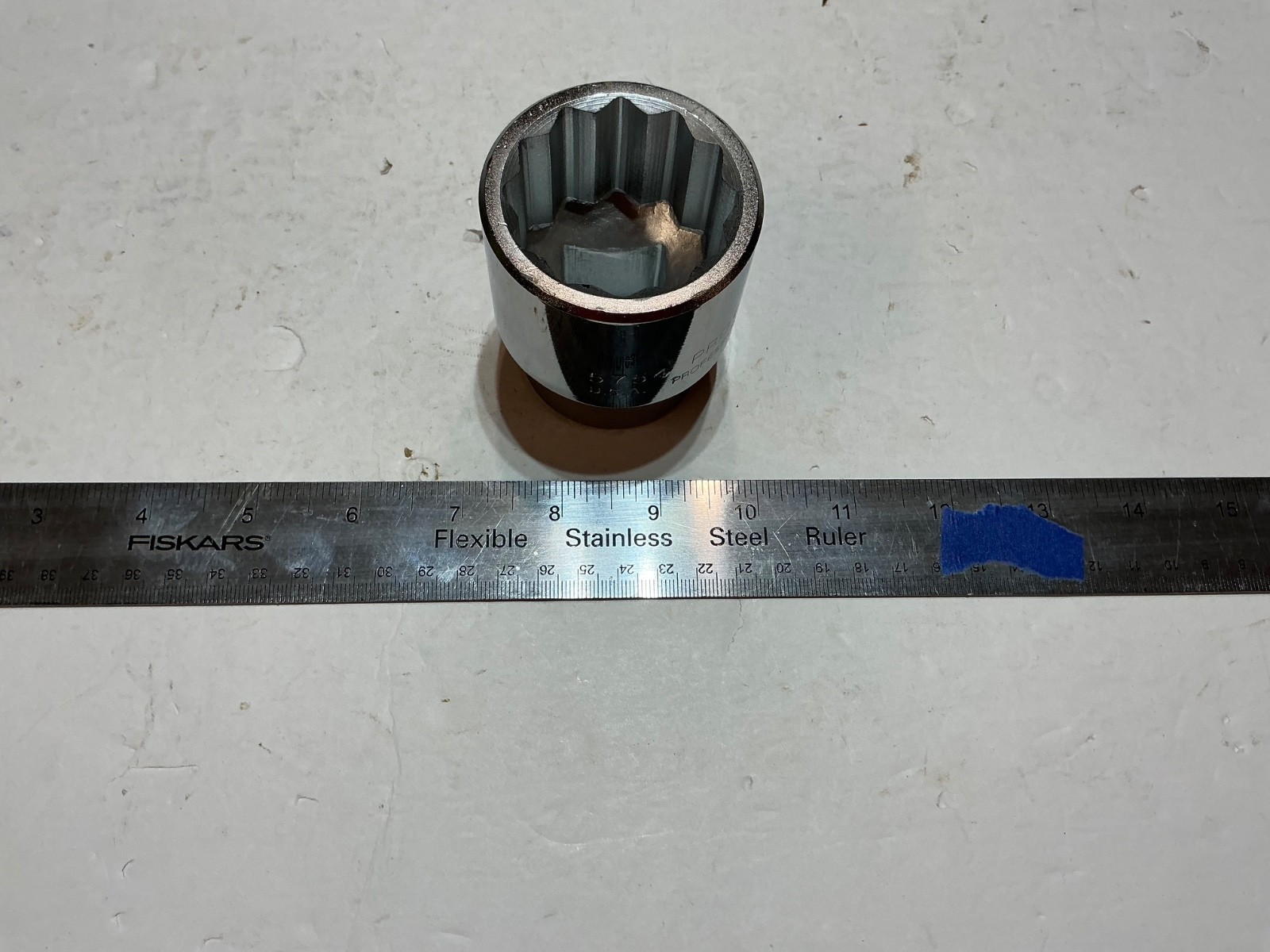 New Proto 1″ drive 1 11/16″ shallow socket 12pt 5754 USA made