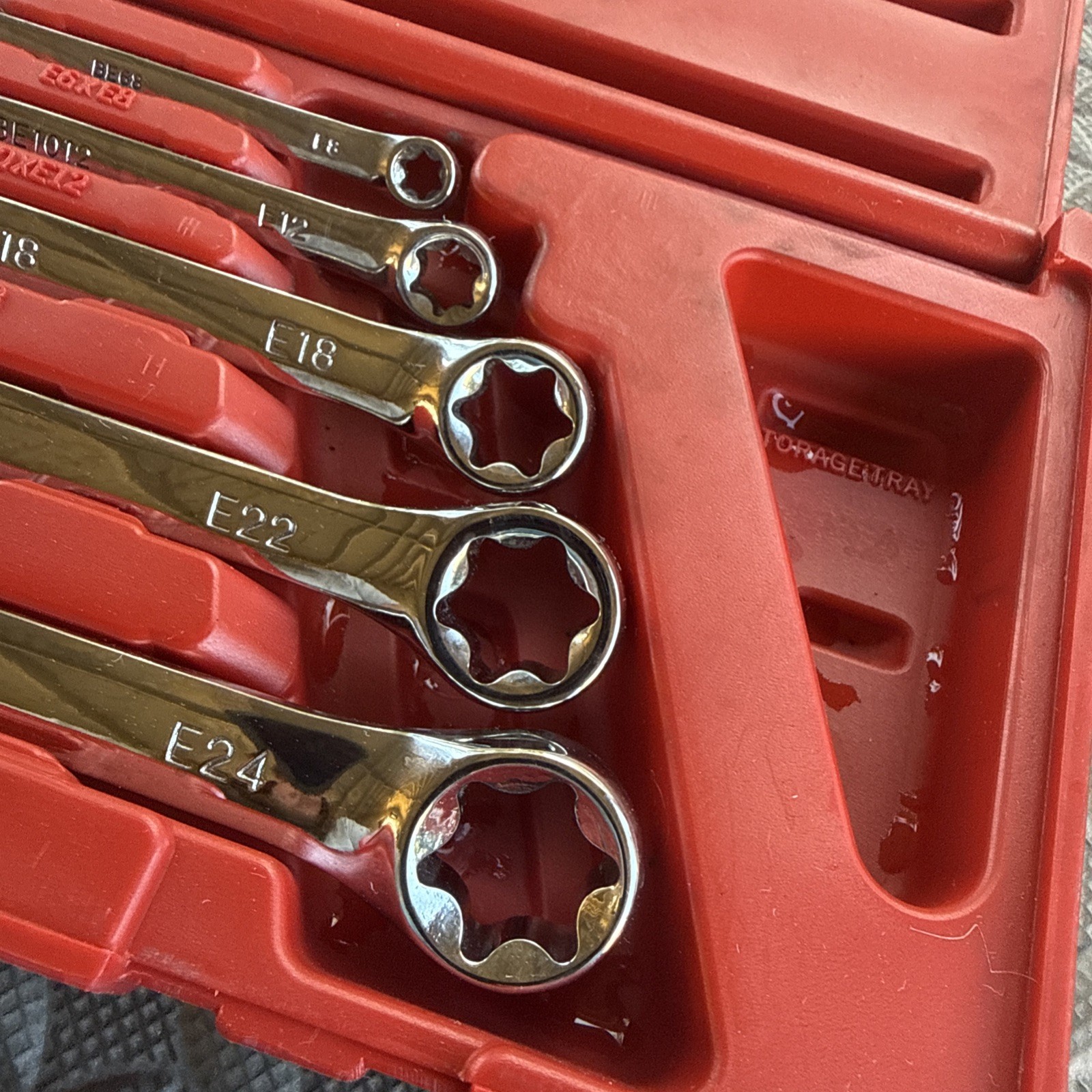 Mac Tools DOUBLE BOX END OFFSET WRENCH E6-8 , E10-12 , E14-18 ,E16-22 , E20-24