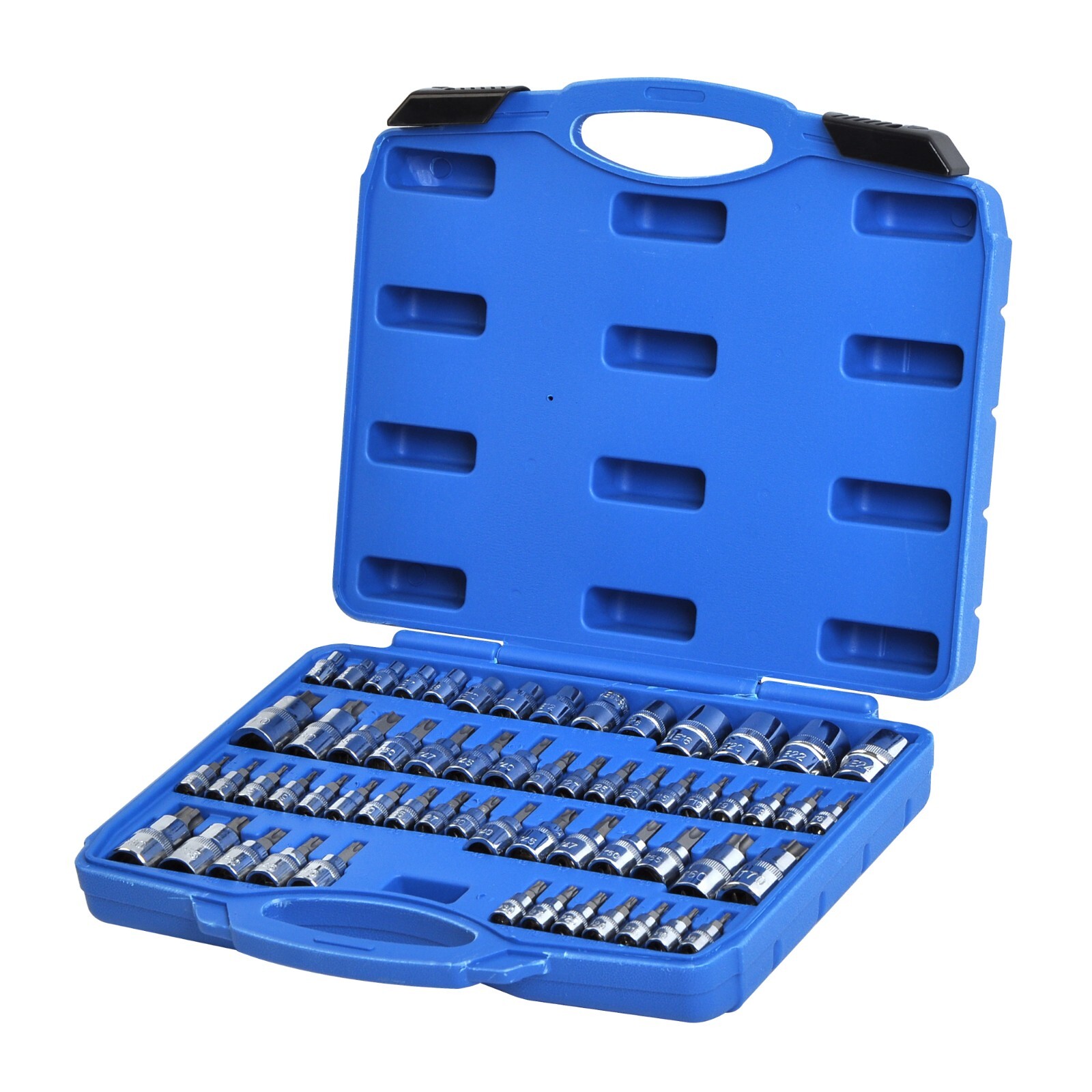 60PC Resistant Master Torx Bit / Tamper-proof Torx And External Torx Socket Set