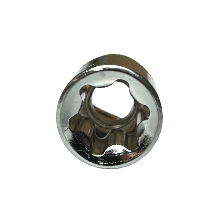 E20 Torx 1/2” Drive External Chrome Type E Socket 6 Point For Ratchet Wrench