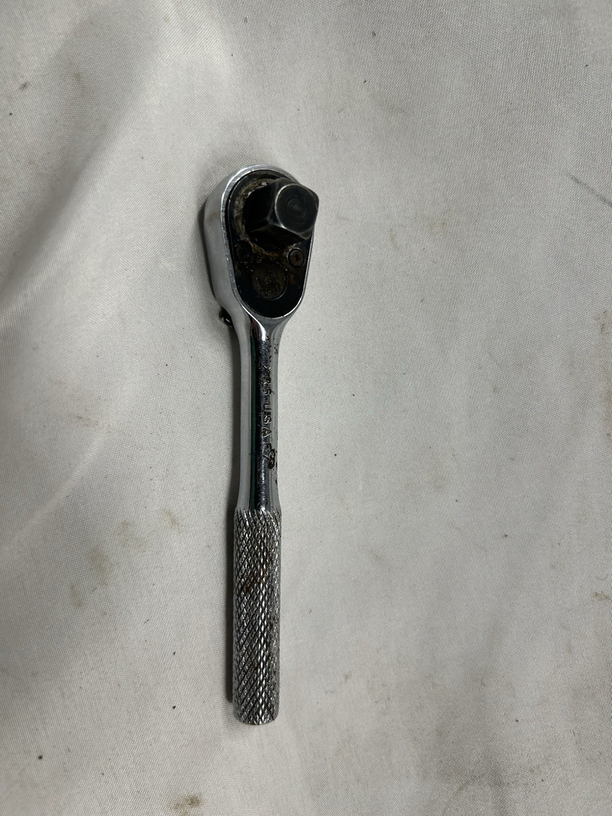 MAC Tools XR5M – 3/8″ Drive, Midget, Chrome, Knurled Handled, Ratchet-USA