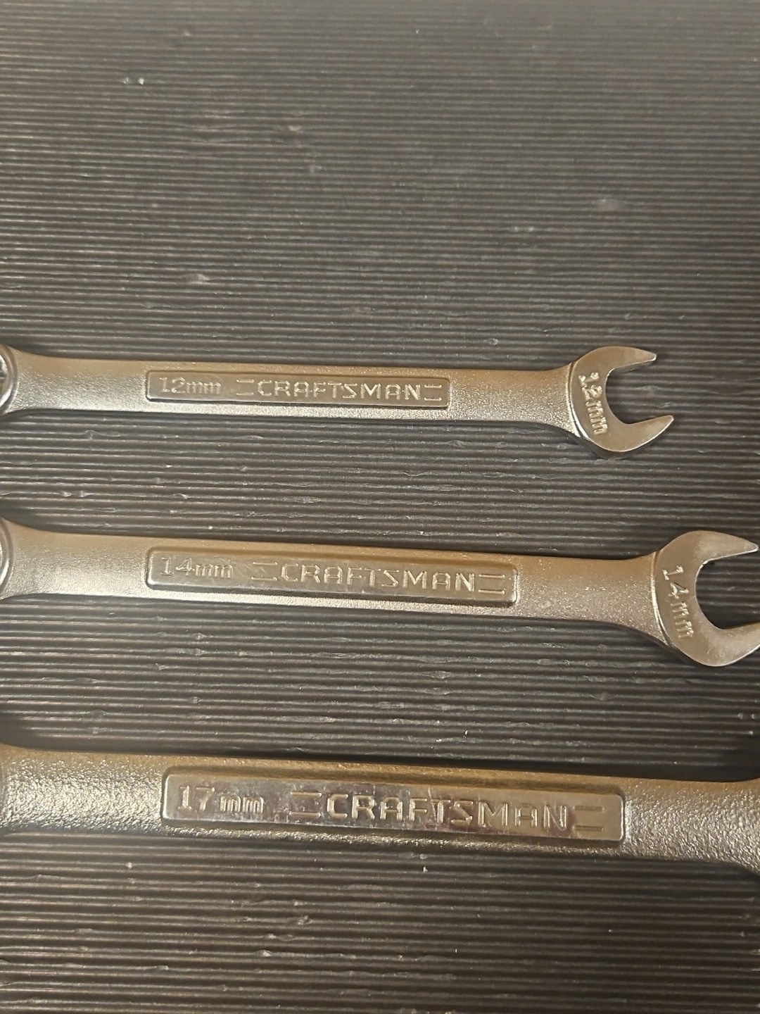 VTG Craftsman 17mm 14mm 12mm 12 point Combination Wrenches VA 42929 42916 42918
