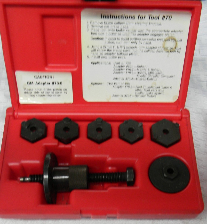 AST BRAKE CALIPER TOOL KIT #70B «NEW OLD STOCK»