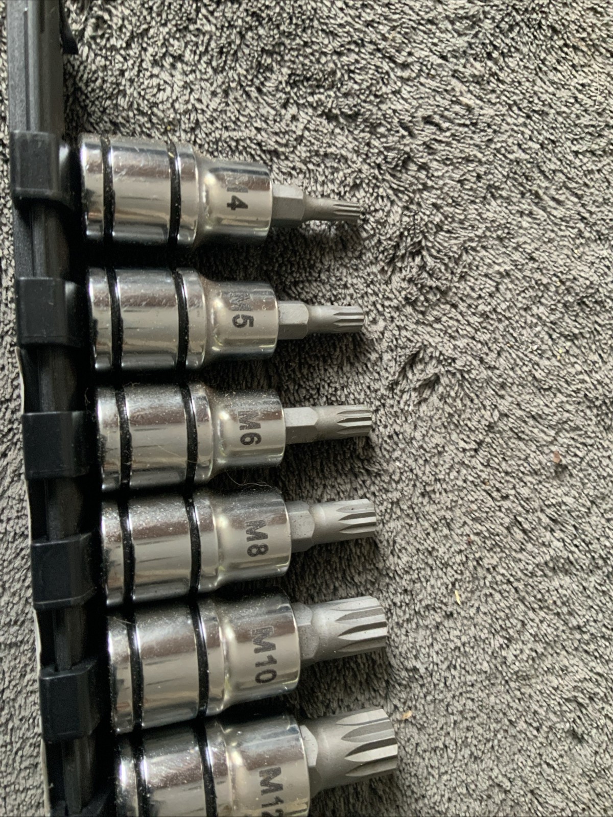 Marco Tools 9pc 3/8” Drive Triple Square Bit Socket Set, Adv….sqm92v