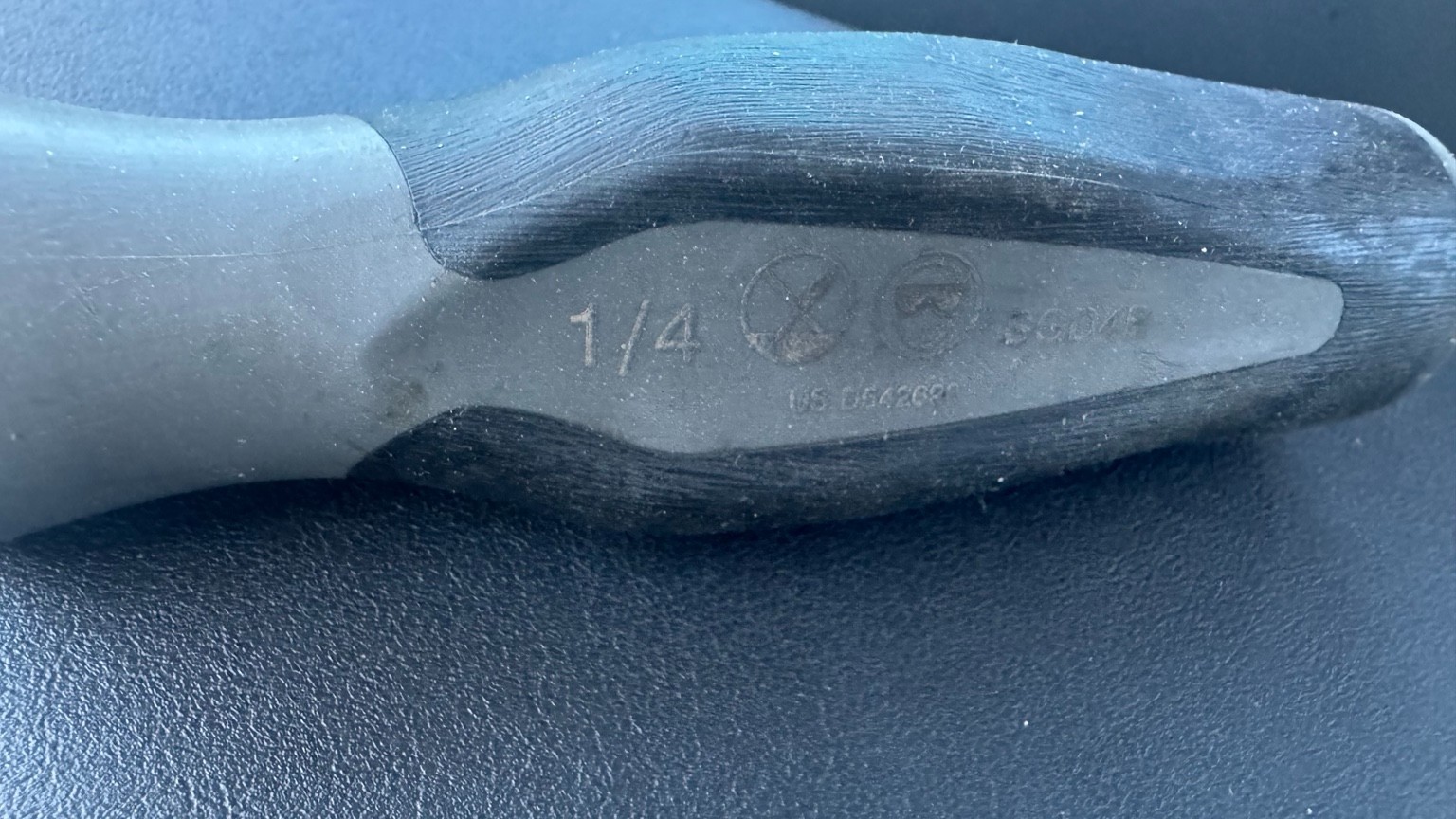 Snap on Tools USA Titanium, 1/4″ Flat Head Screwdriver SGD4B 100th Year Edition