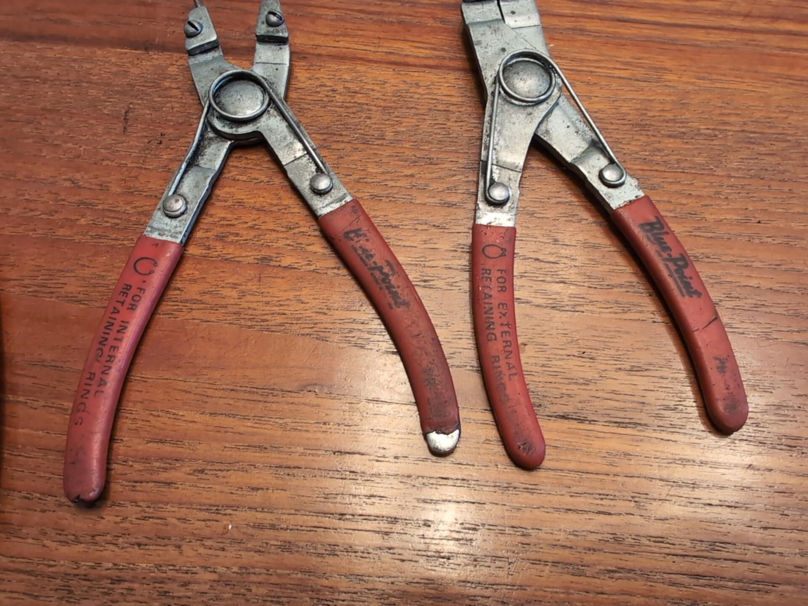 Lot 4x BLUE-POINT SNAP-RING PLIERS PR-34A PR-349A Plus 2 Extras