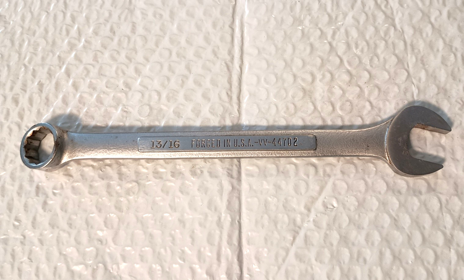 CRAFTSMAN TOOLS USA VV44702, 13/16″ COMBINATION WRENCH, 10.25″ LONG, 12 POINT.
