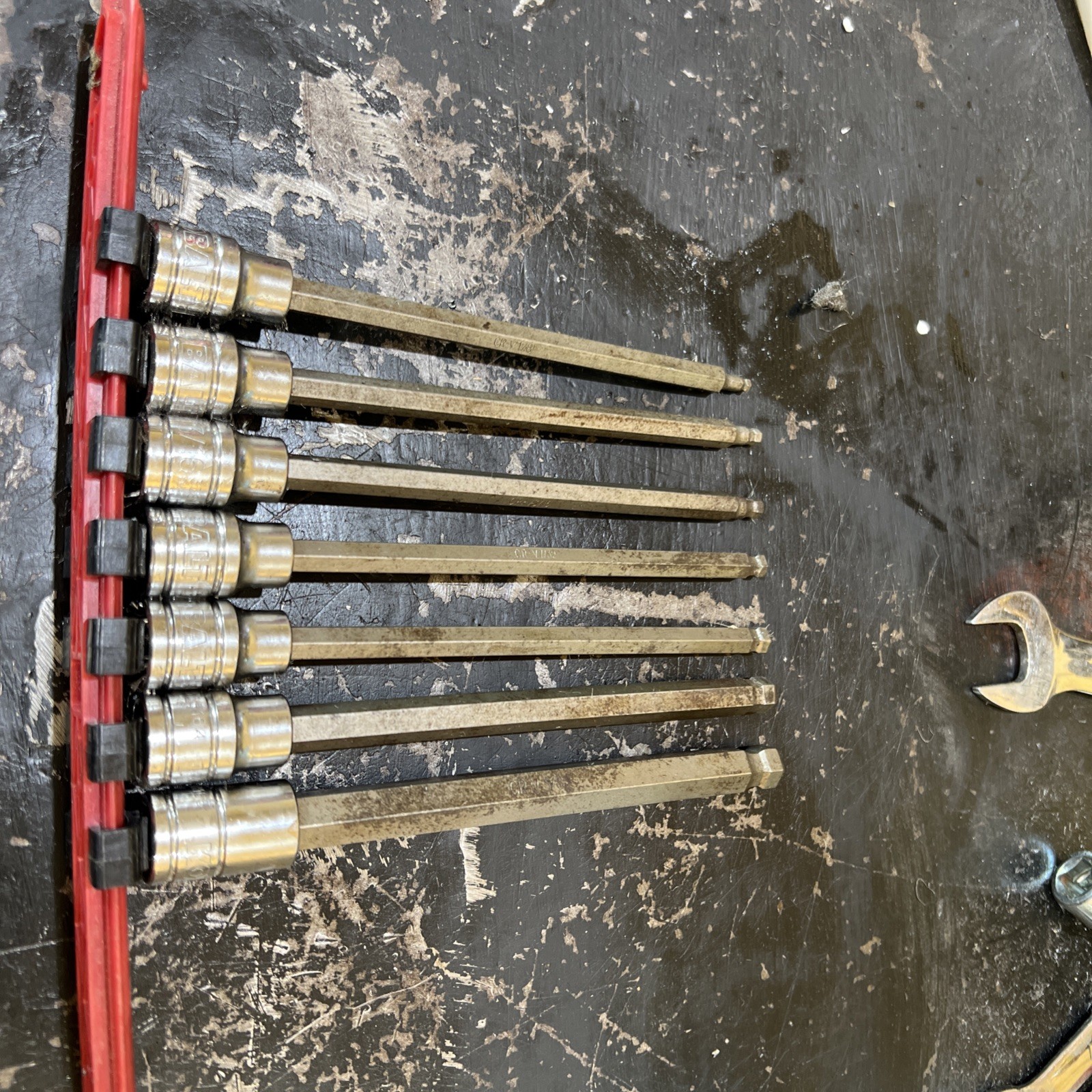 Kobalt Tools Extra Long SAE Ball End Hex Bit Set 1/8-3/8