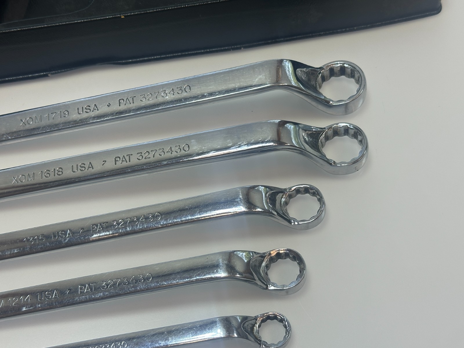 🇺🇸 Snap-on Tools 5pc Metric 60° Deep Offset Double Box End Wrench Set, XOM605