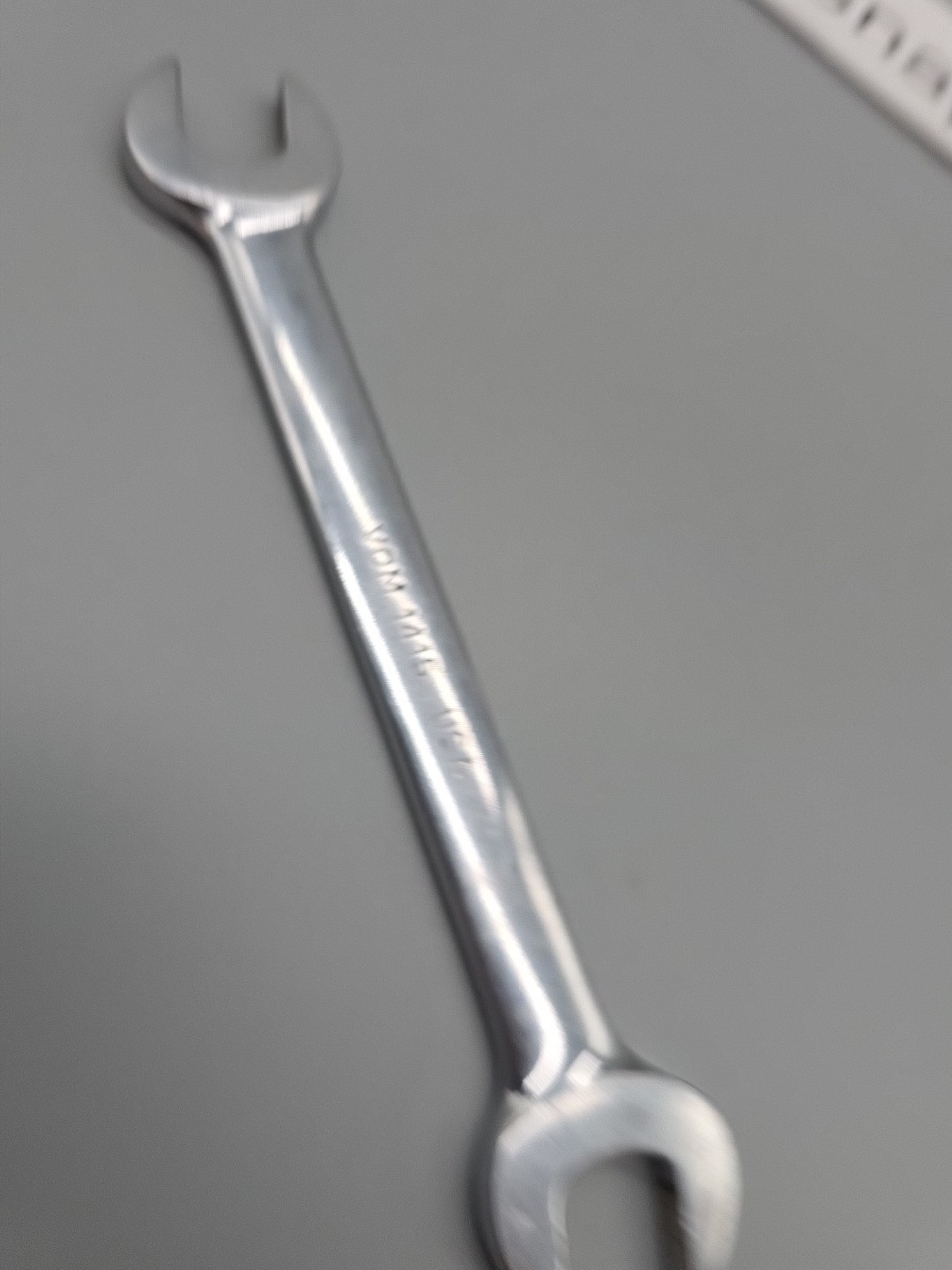 Snap-on Tools 14mm x 15mm Double Open End Wrench VOM1415 USA