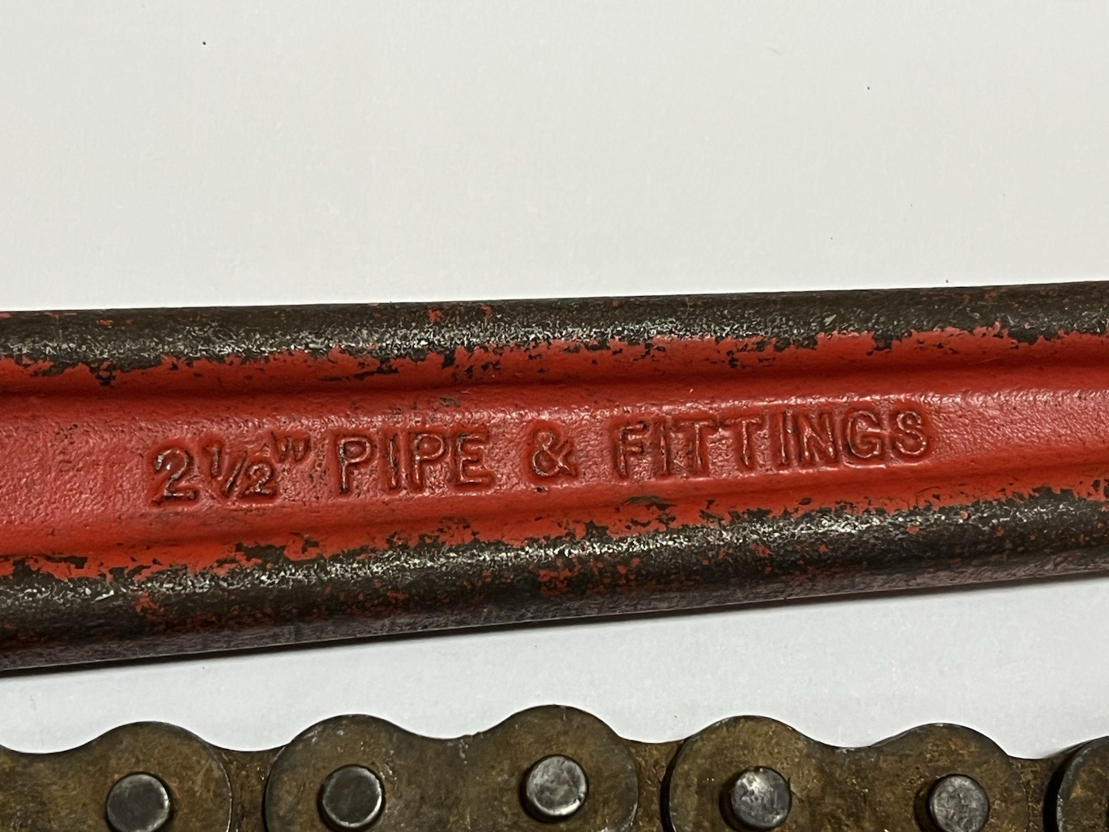 RIDGID C-18 Heavy Duty Pipe & Fitting 18″ Long Chain Wrench 2-1/2″ Diameter USA