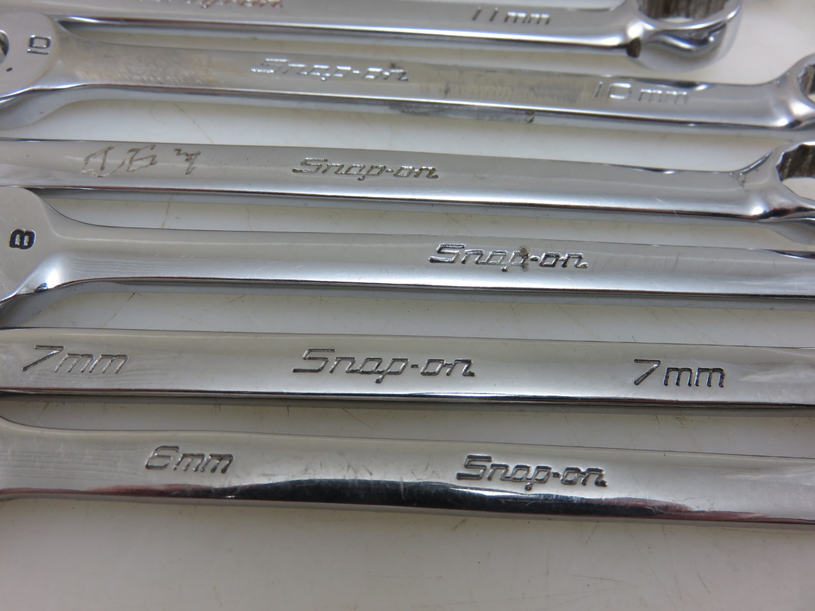 Snap-On OEXM SHORT Metric Combination Wrench 6mm-19mm 12pc Set Made In USA