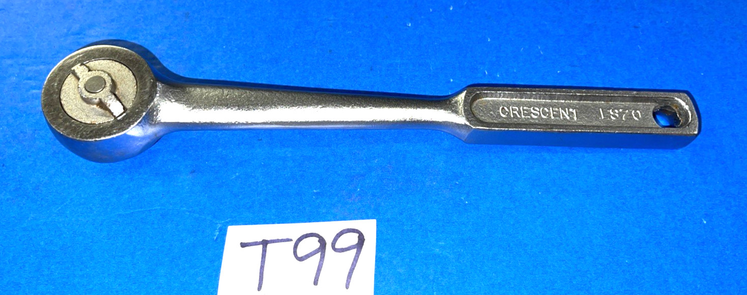 CRESCENT TOOLS VINTAGE 1/2 DRIVE RATCHET 10-1/8 INCHES LONG LS70