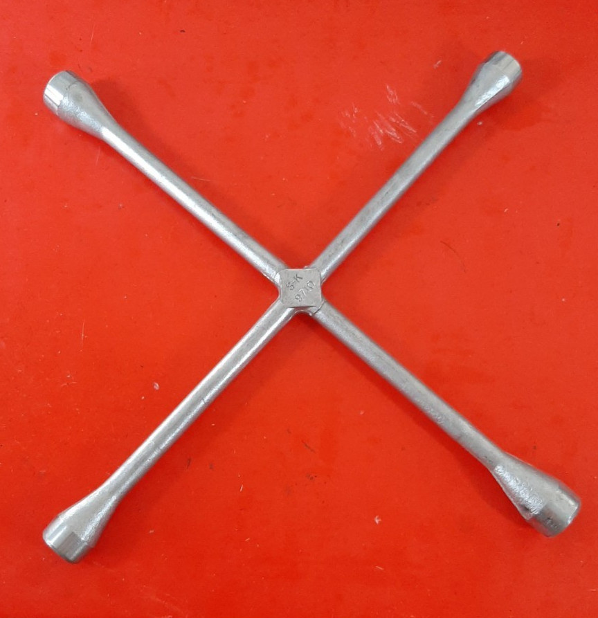 NOS NEW S-K Tools 4-way Tire Iron Lug Wrench USA 9710 3/4 13/16 7/8″ 19mm